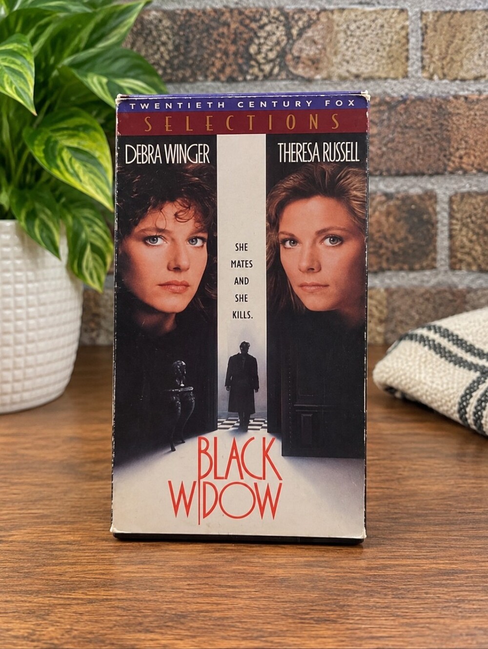 Black Widow 1987 ‧ Thriller Mystery ‧ VHS tape